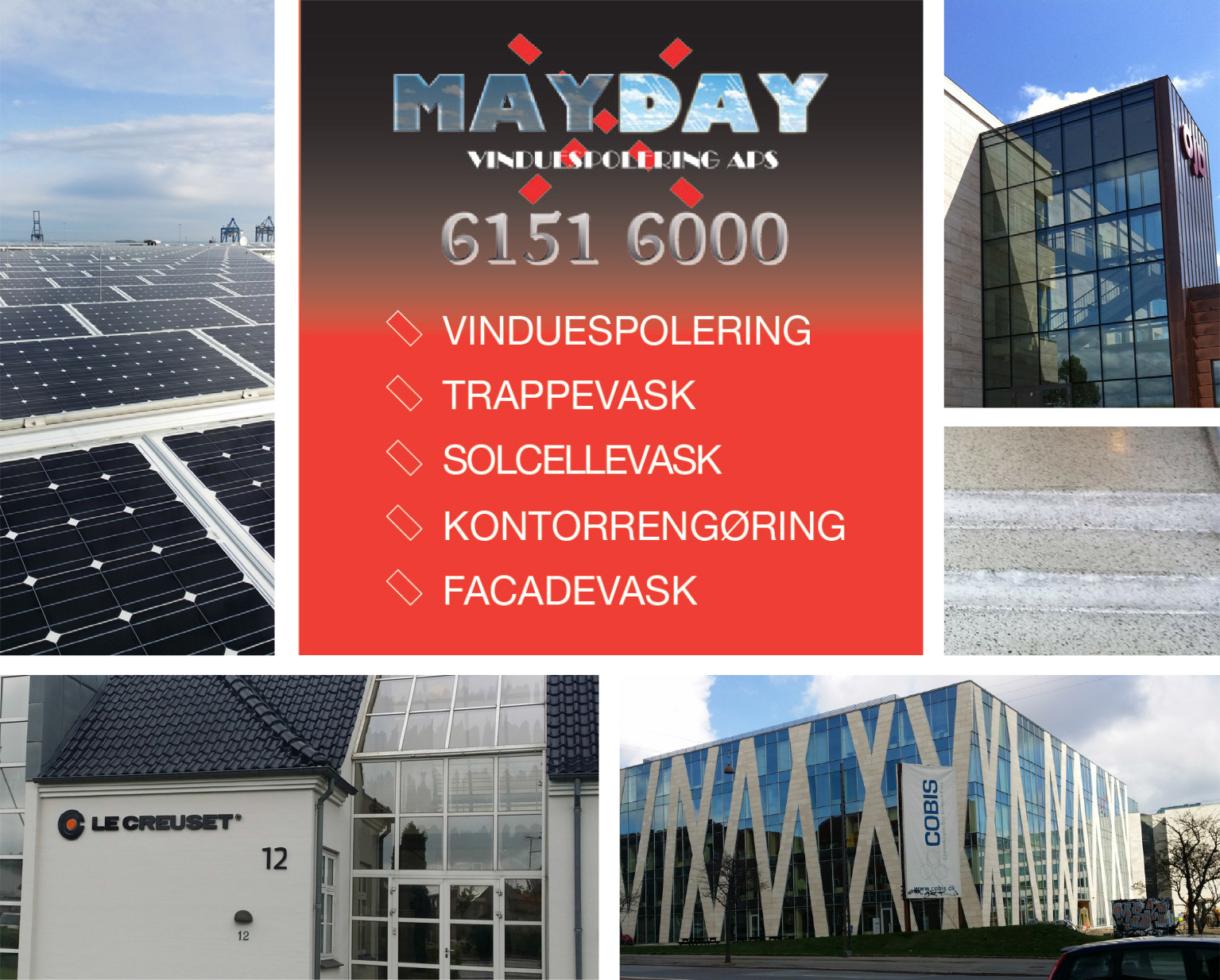 Mayday Vinduespolering ApS