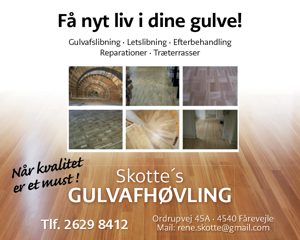 Skotte´s Gulvafslibning