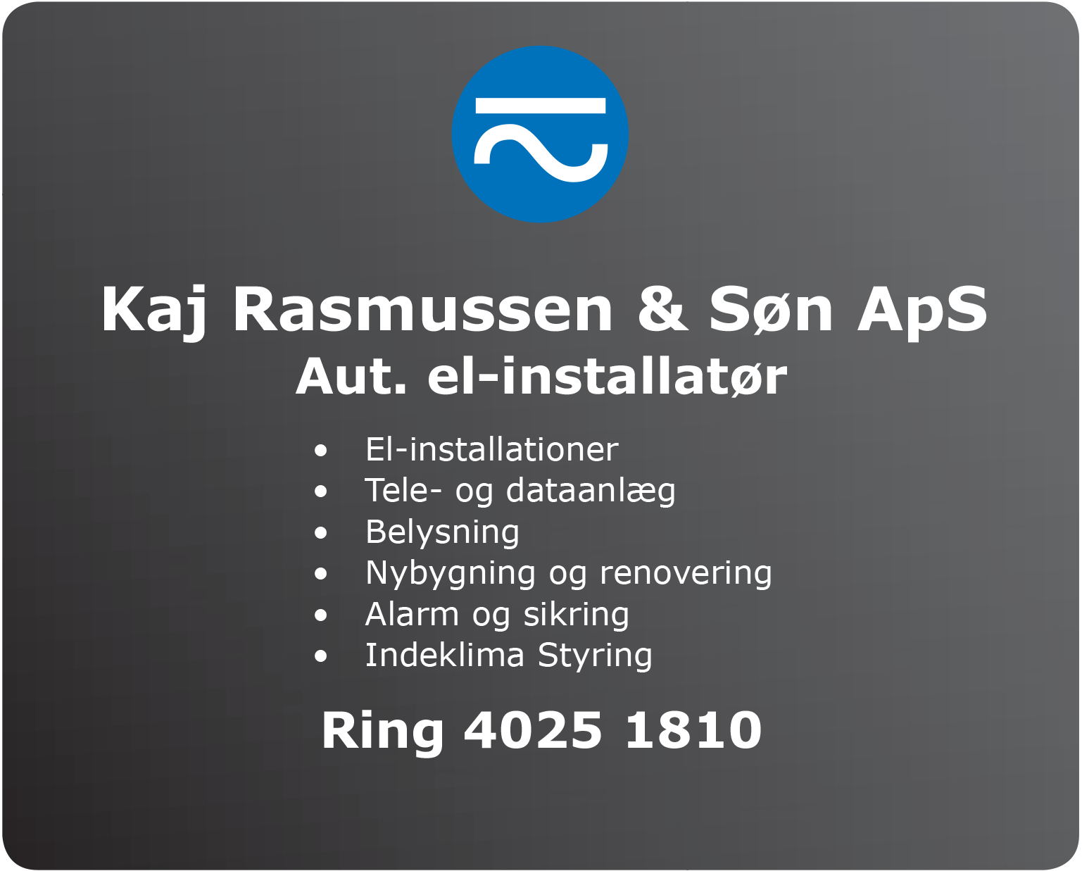 Kaj Rasmussen & Søn ApS