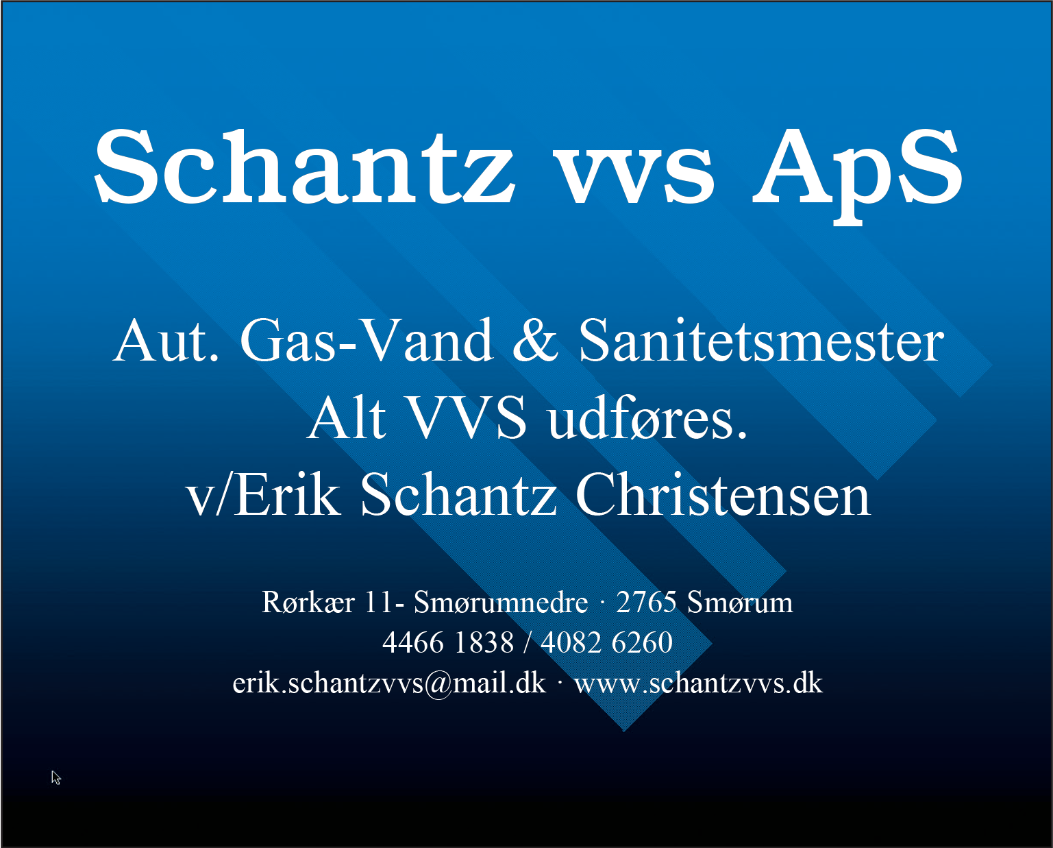 Schantz vvs ApS