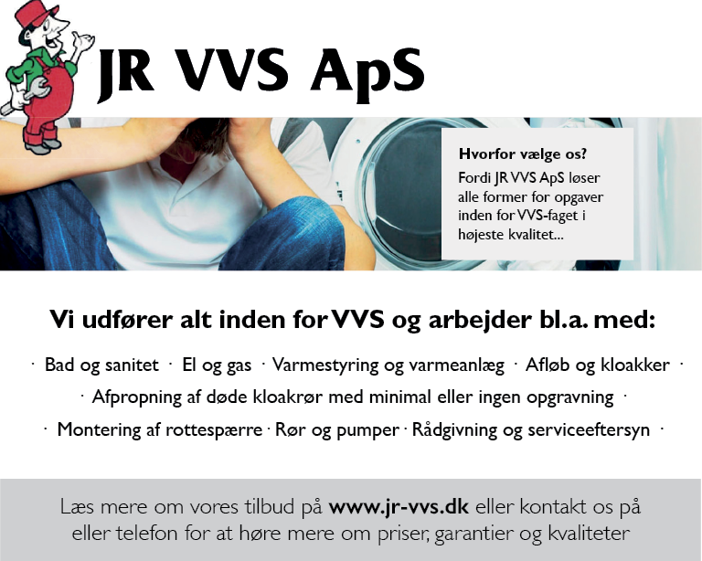 JR VVS ApS