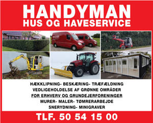 Handyman Hus og Haveservice