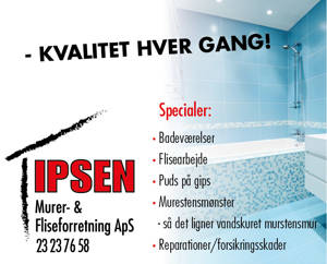 Ipsen Murer- & Fliseforretning ApS