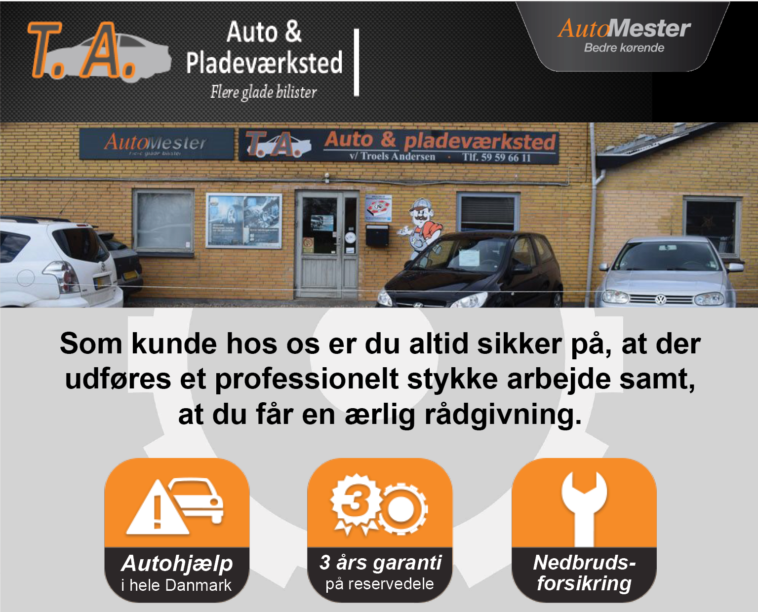 T.A. Auto- & Pladeværksted