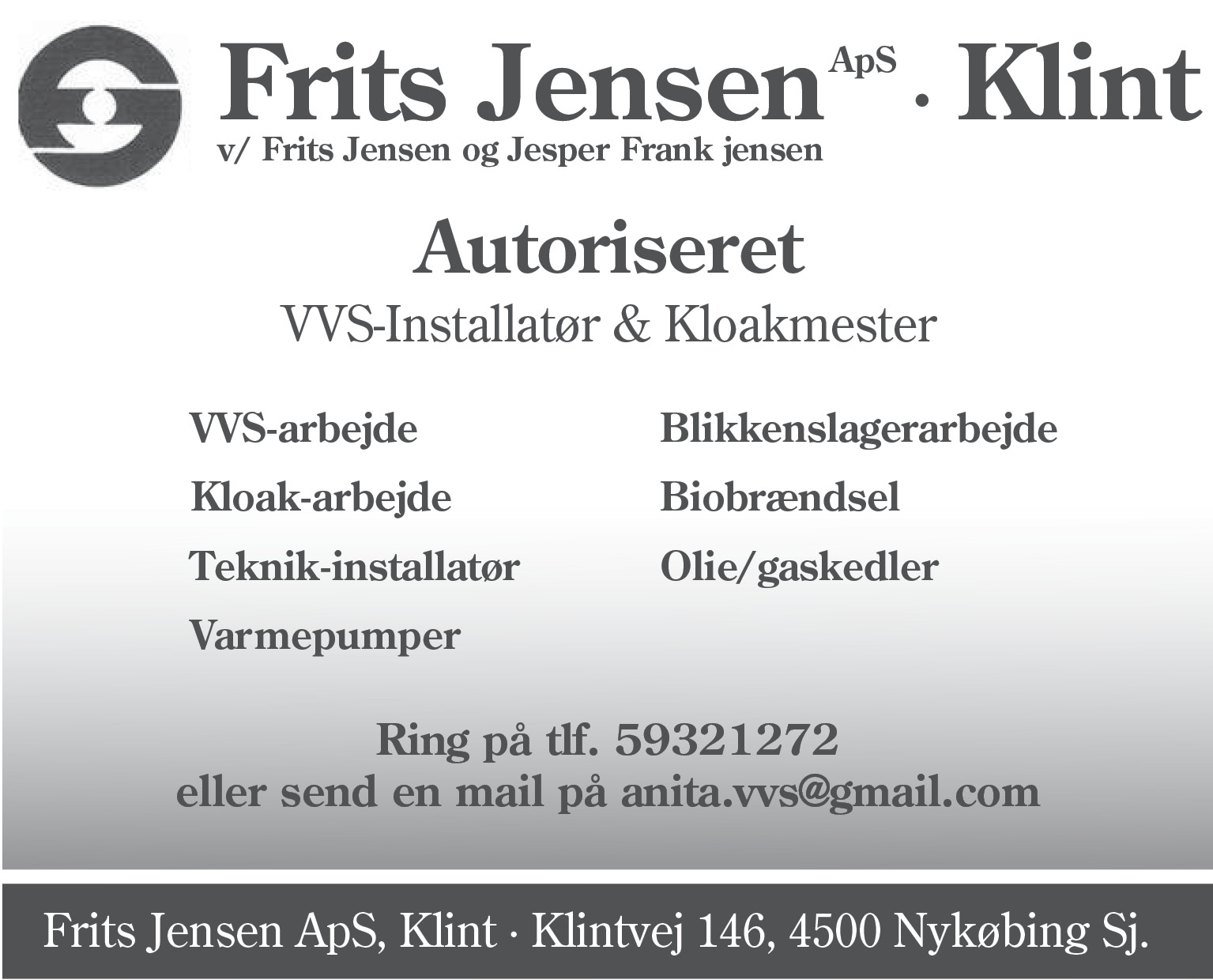 Frits Jensen ApS, Klint